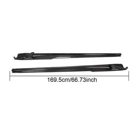 Porsche 911 Carrera/Targa 4 (S) 2017 Side Skirts Dry Carbon Fiber-Ahacarbon