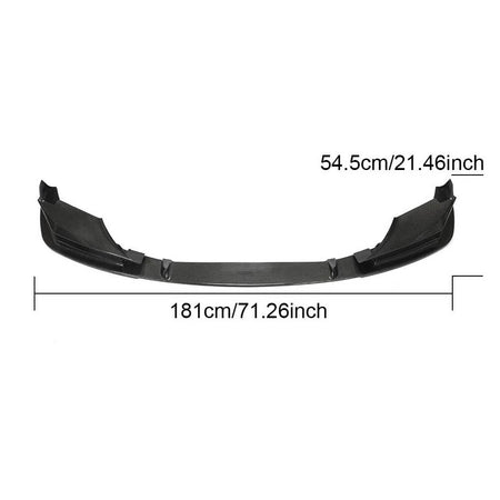 BMW 5 Series F90 M5 LCI 2021UP Front Bumper Lip Carbon Fiber/FRP-Ahacarbon