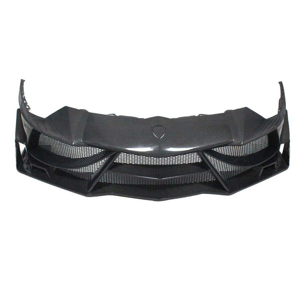 Lamborghini Aventador LP700-4 2011-2016 Front Bumper Lip Carbon Fiber-Ahacarbon