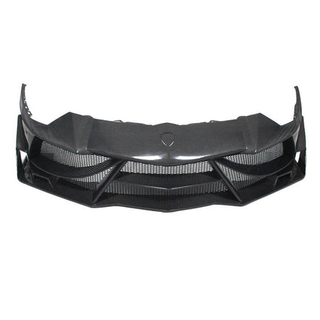 Lamborghini Aventador LP700-4 2011-2016 Front Bumper Lip Carbon Fiber-Ahacarbon