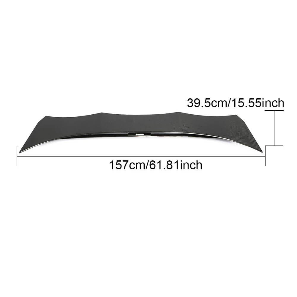 Dodge Challenger Coupe 2015-2019 Rear Trunk Spoiler Carbon Fiber-Ahacarbon