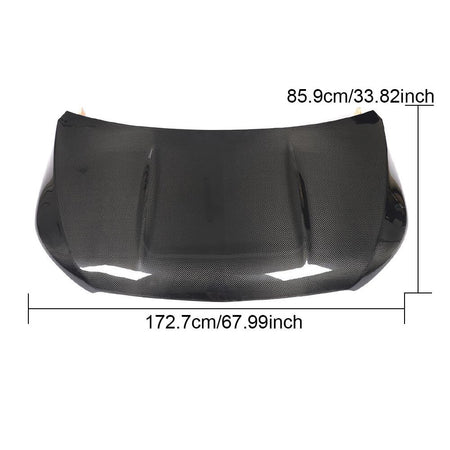 Mercedes Benz V Class W447 Vito 2015-2019 Engine Bonnet Hood Cover Dry Carbon Fiber-Ahacarbon