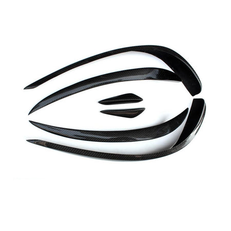 Mercedes Benz (W207) C207 A207 Sport Facelift 2014-2016 Front Bumper Trims Carbon Fiber-Ahacarbon