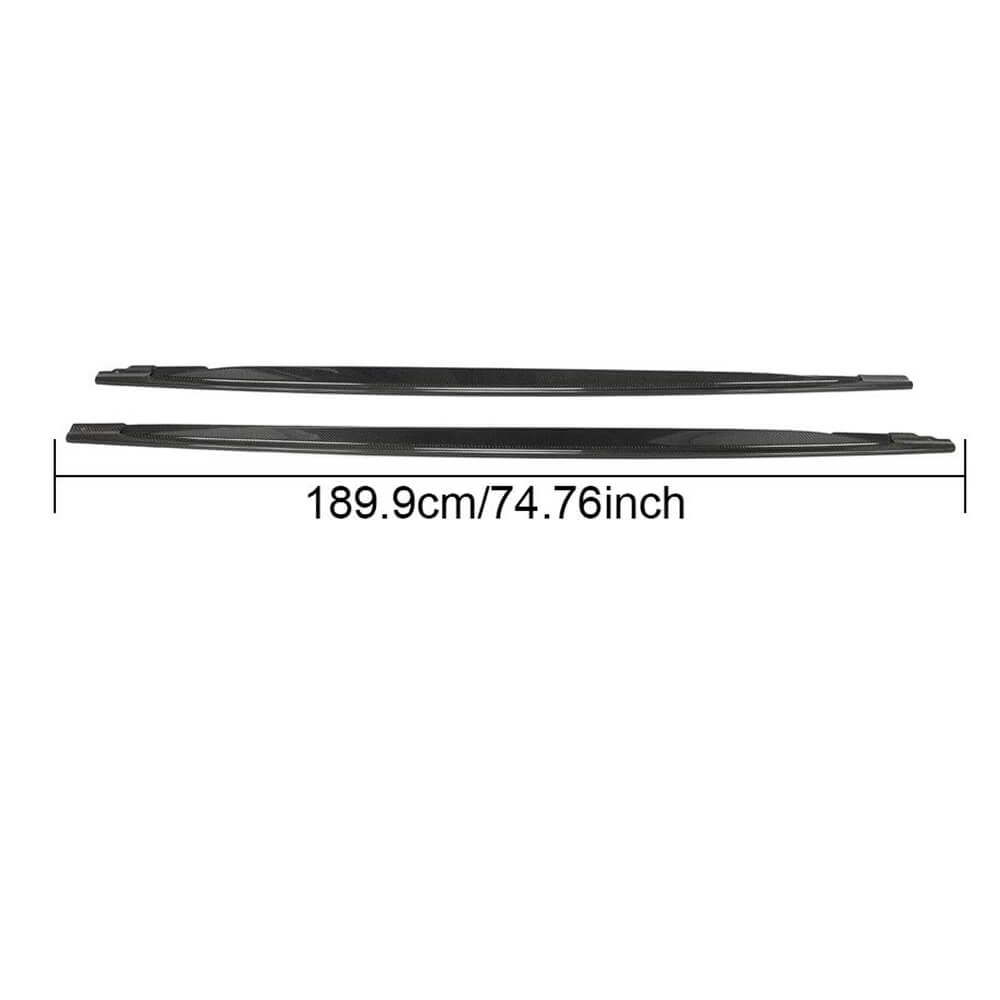 Volkswagen VW Golf 8 MK8 R 2021UP Side Skirts Carbon Fiber-Ahacarbon