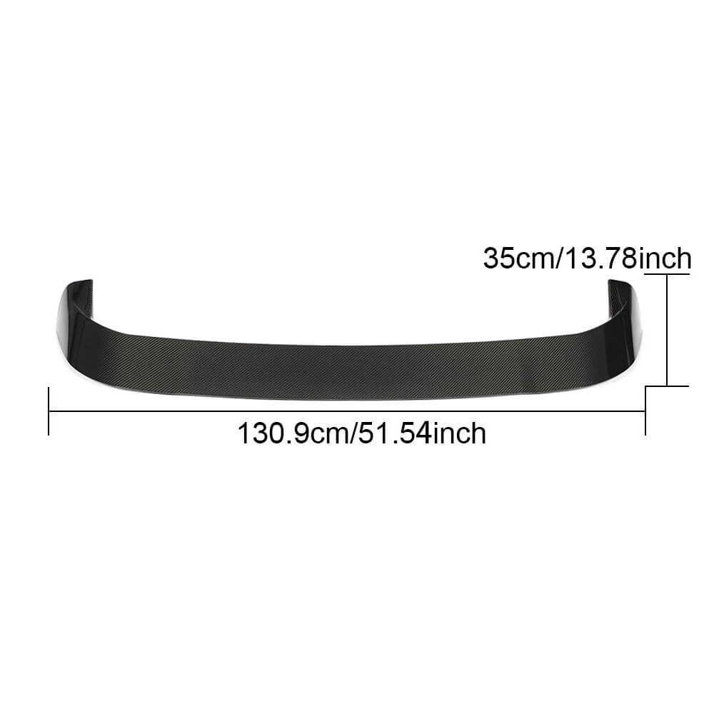 Porsche Cayenne Base 2018-2021 Rear Roof Spoiler Carbon Fiber-Ahacarbon