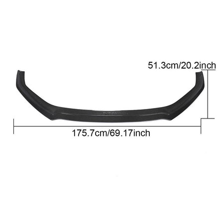 Audi S5 A5 Sline B9 2017-2020 Front Bumper Lip Carbon Fiber-Ahacarbon