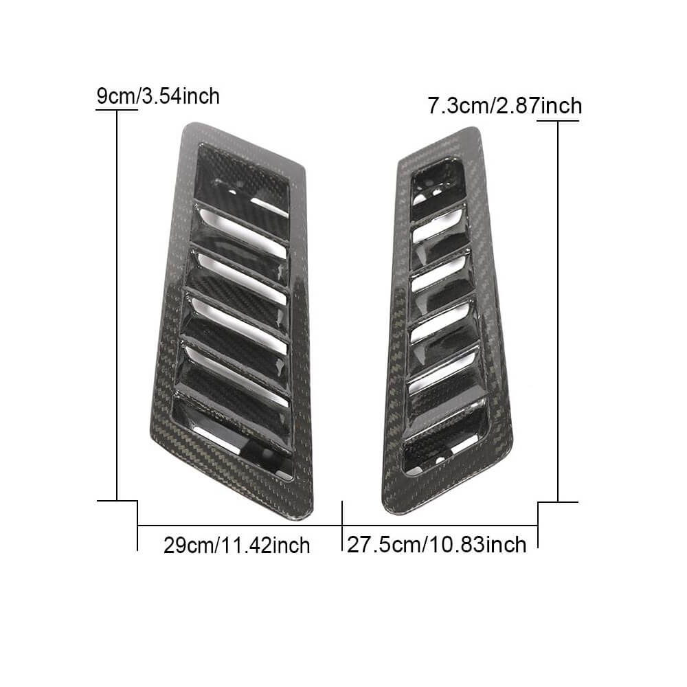 Mercedes Benz W463 G55 G63 G65 AMG 2004-2018 Air Intake Fender Vents Dry Carbon Fiber-Ahacarbon