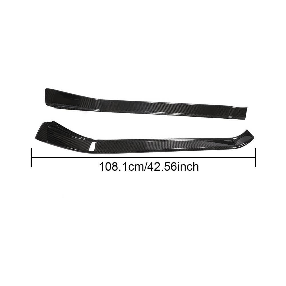 Porsche 911 2005-2012 Threshold Panels Door Sills Dry Carbon Fiber-Ahacarbon