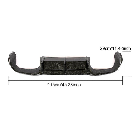 BMW 2 Series F87 M2 M2C 2016-2020 Rear Bumper Diffuser Carbon Fiber-Ahacarbon
