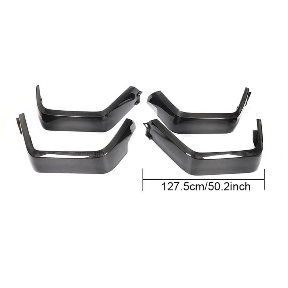 Mercedes Benz W463 Base Wagon 2019UP Wheel Eyebrow Arch Trims Real Dry Carbon Fiber-Ahacarbon