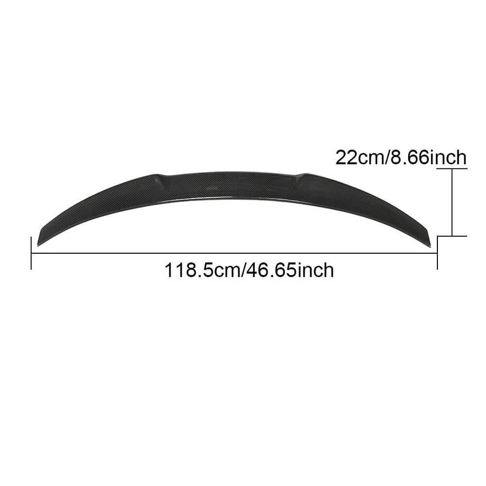 Mercedes Benz A Class (W177) V177 2019UP Rear Trunk Spoiler Carbon Fiber/FRP-Ahacarbon