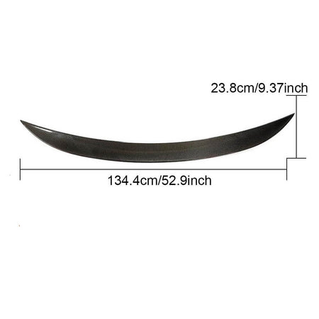 Mercedes Benz SLC Class R172 Convertible 2016-2019 Rear Trunk Spoiler Carbon Fiber-Ahacarbon