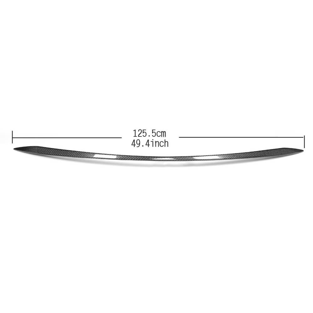 Mercedes Benz C-Class W205 2015-2021 Rear Trunk Spoiler Carbon Fiber-Ahacarbon