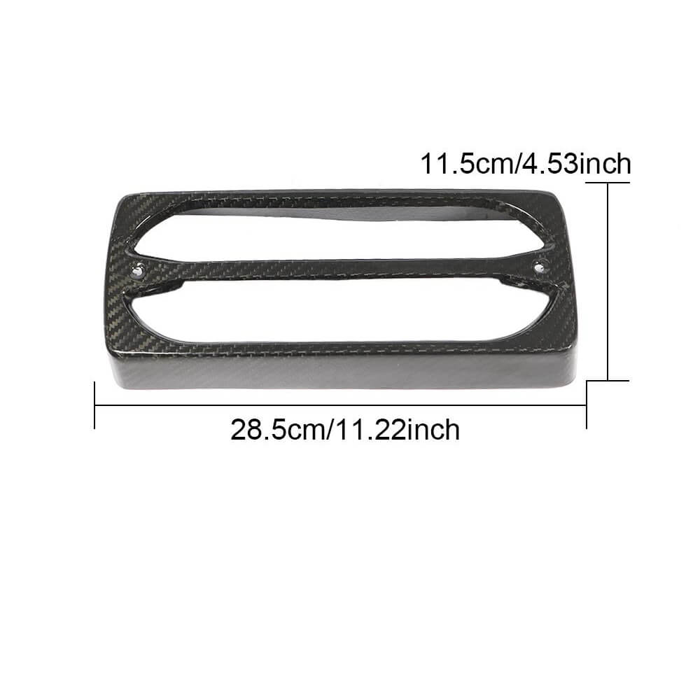 Mercedes Benz W463 G550 G55 G63 G65 AMG 2004-2018 Rear Tail Lamp Light Cover Dry Carbon Fiber-Ahacarbon