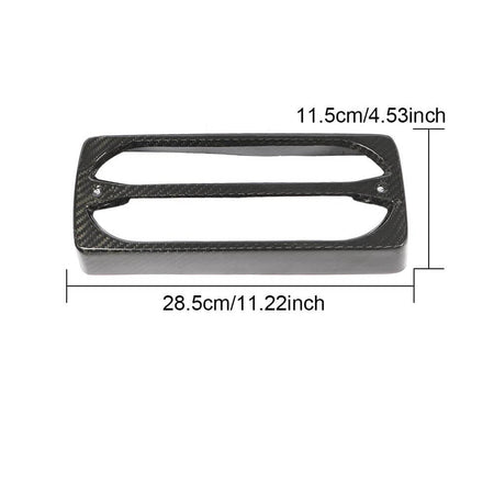 Mercedes Benz W463 G550 G55 G63 G65 AMG 2004-2018 Rear Tail Lamp Light Cover Dry Carbon Fiber-Ahacarbon