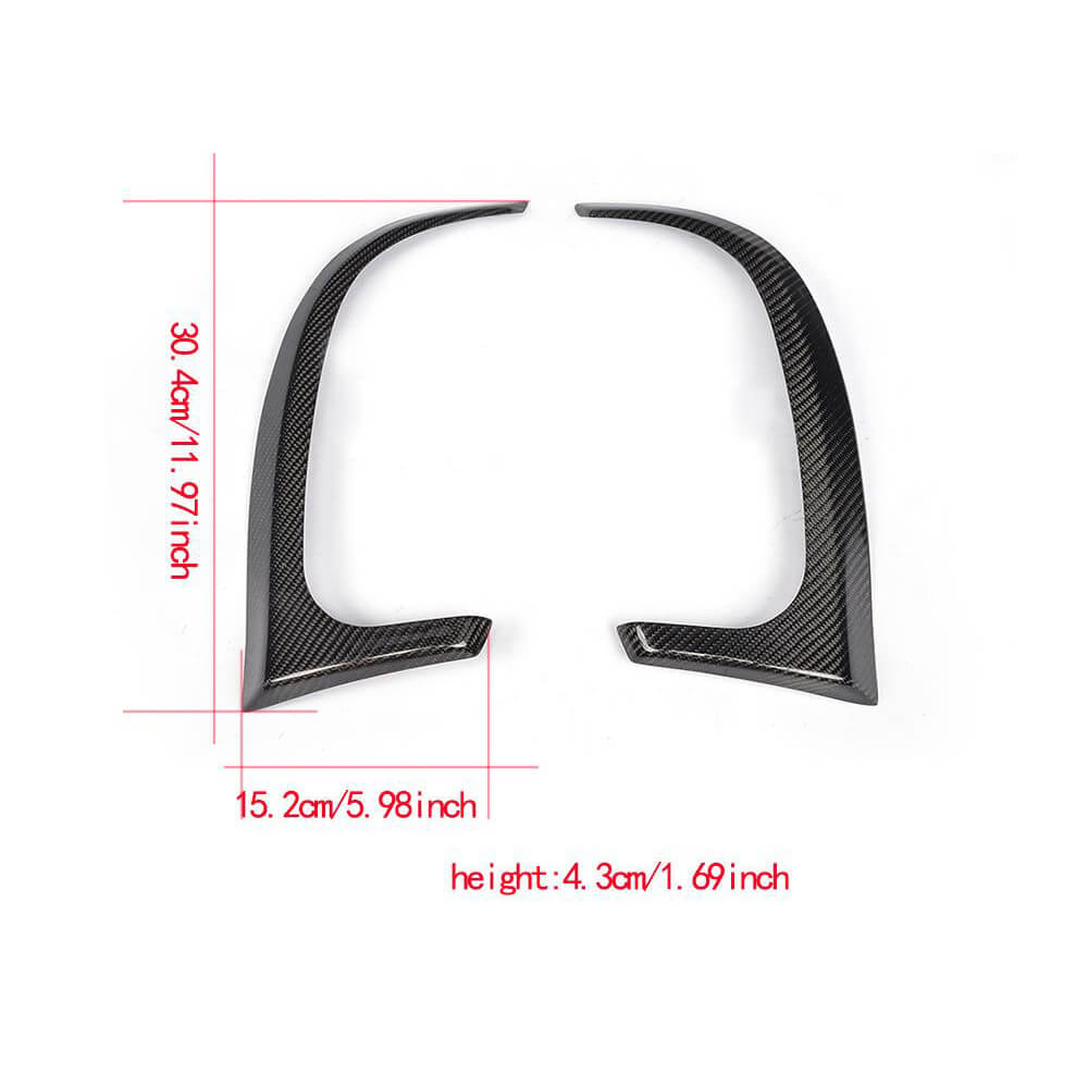 Mercedes Benz W176 A45 AMG Hatchback 2013-2015 Rear Bumper Vents Carbon Fiber-Ahacarbon
