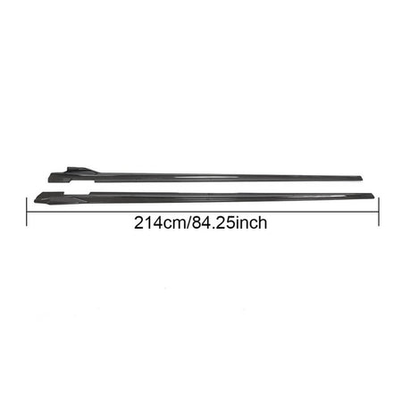 Porsche Panamera 2017-2020 Side Skirts Carbon Fiber-Ahacarbon
