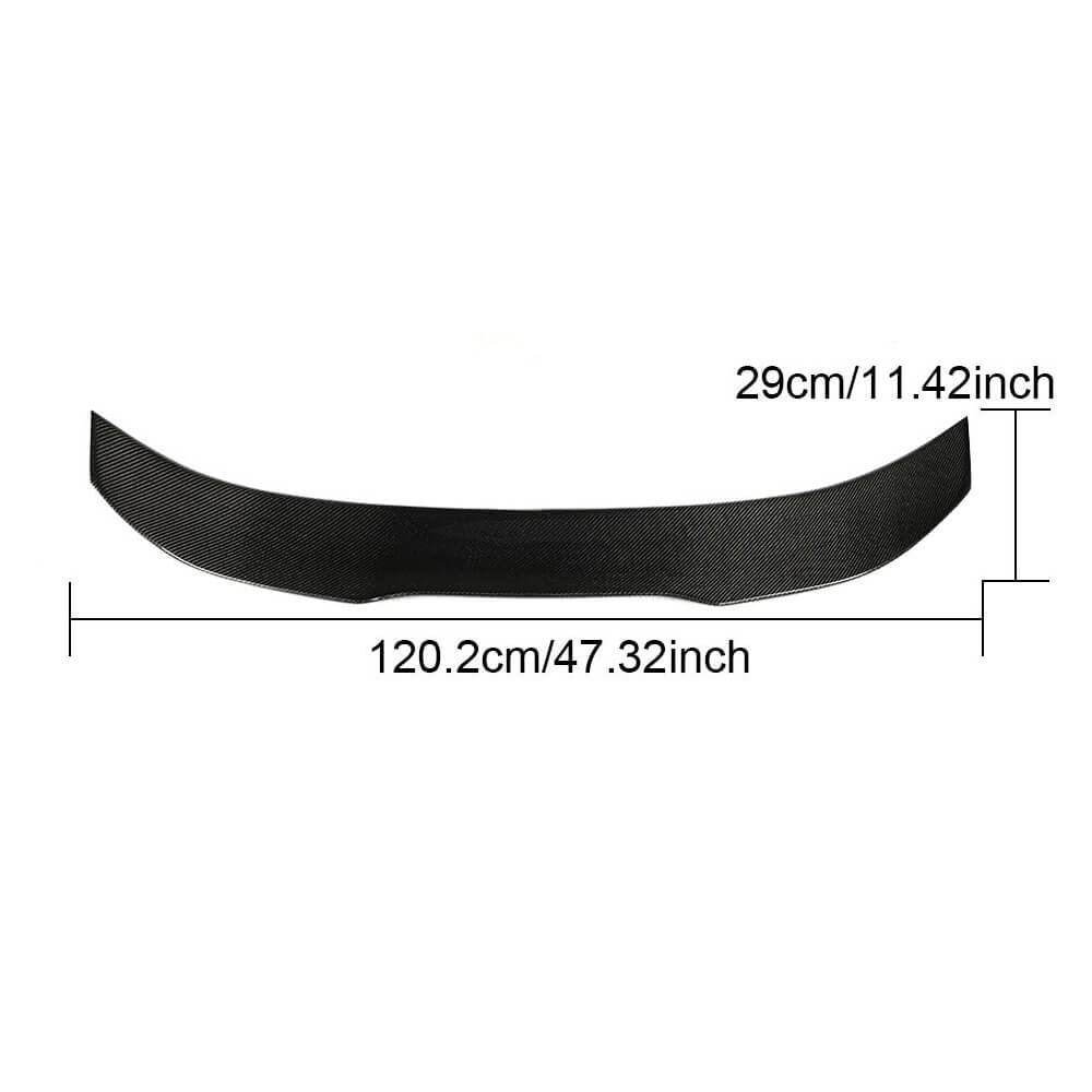 Ford Mondeo 2017-2019 Rear Trunk Spoiler Carbon Fiber-Ahacarbon