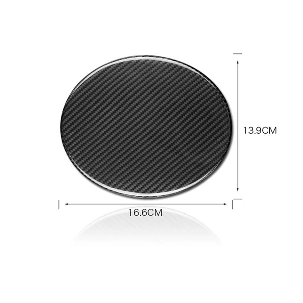 Subaru BRZ Toyota GT86 FT86 Scion FR-S Fuel Tank Cup Cover Carbon Fiber-Ahacarbon