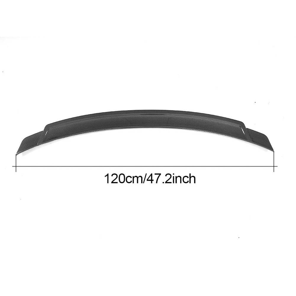 BMW F82 M4 Coupe 2014-2019 Rear Trunk Spoiler Carbon Fiber-Ahacarbon