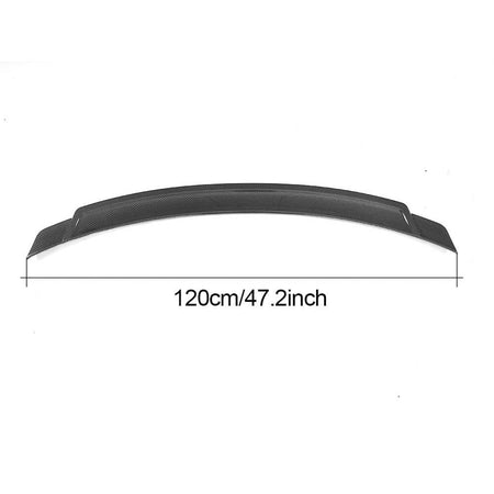 BMW F82 M4 Coupe 2014-2019 Rear Trunk Spoiler Carbon Fiber-Ahacarbon