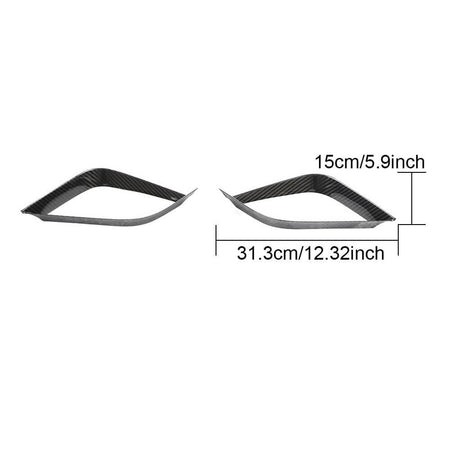 Porsche 911 Carrera 4 GTS 2017 Front Bumper Vents Carbon Fiber-Ahacarbon