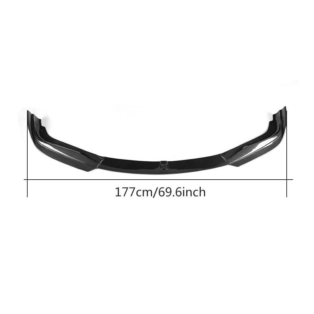Lexus IS250 IS300 Base Sedan 2011-2013 Front Bumper Lip Carbon Fiber-Ahacarbon