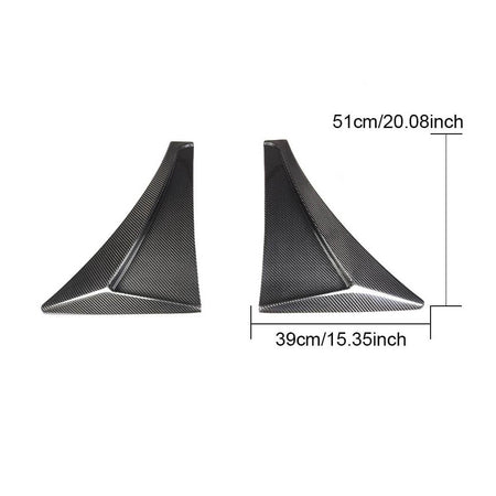 Mercedes Benz V Class W447 2016-2019 Air Fender Vents Carbon Fiber-Ahacarbon