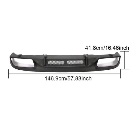 Mercedes Benz (W205) C205 A205 C63 (S) AMG Facelift 2019-2021 Rear Bumper Diffuser Carbon Fiber-Ahacarbon