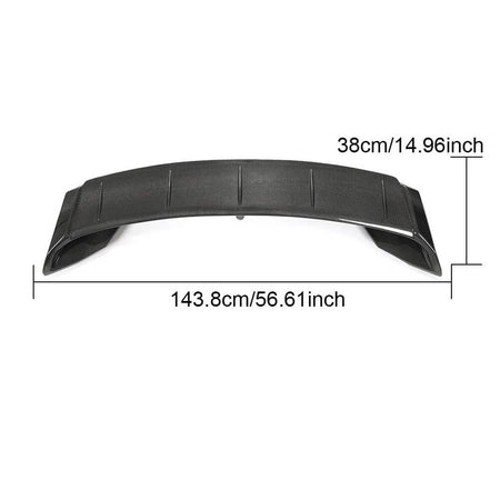 Maserati Ghibli S Q4 2014-2020 Rear Trunk Spoiler Carbon Fiber-Ahacarbon