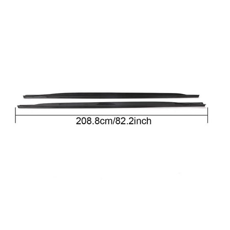 BMW 4 Series G22 G23 420i 430i M Sport M440i M Sport 2020UP Side Skirts Dry Carbon Fiber-Ahacarbon