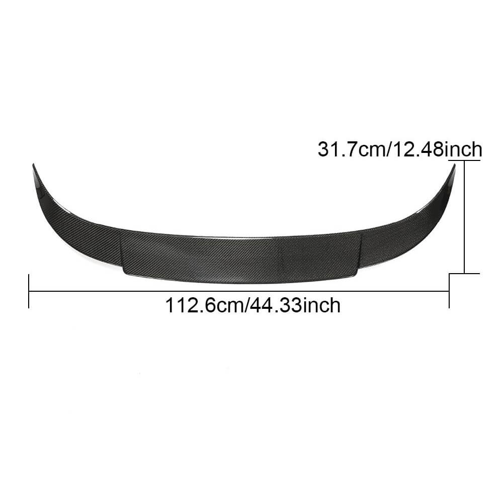 Mercedes Benz A Class W177 2019UP Rear Roof Spoiler Carbon Fiber-Ahacarbon