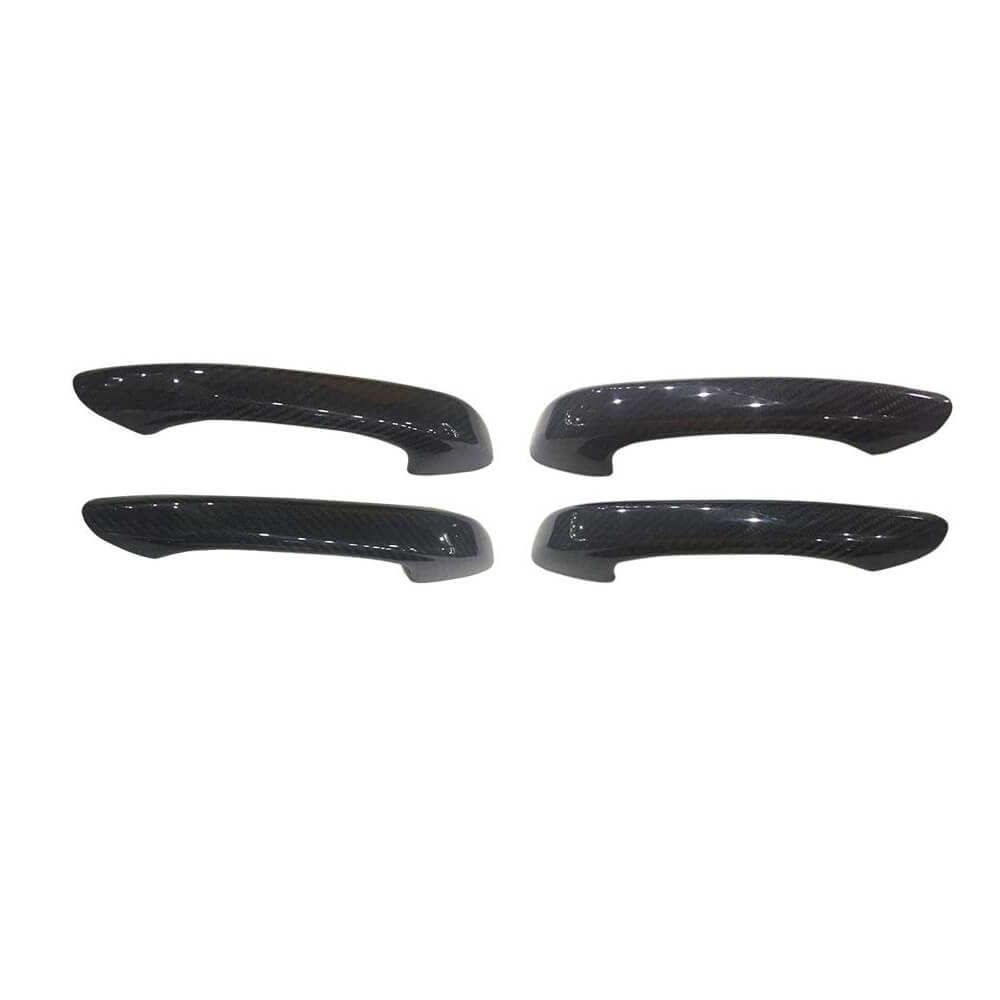 Porsche Macan 2018-2020 Door Handle Cover Trim Carbon Fiber-Ahacarbon