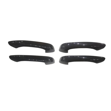 Porsche Macan 2018-2020 Door Handle Cover Trim Carbon Fiber-Ahacarbon
