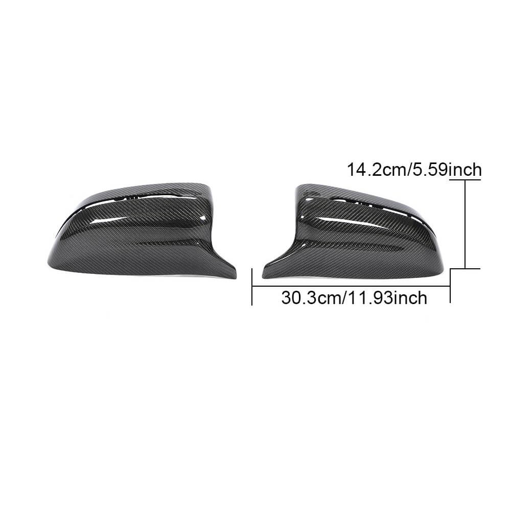 BMW 3 Series G20 G21 Sedan Wagon 2019-2021 Mirror Covers RHD Carbon Fiber-Ahacarbon