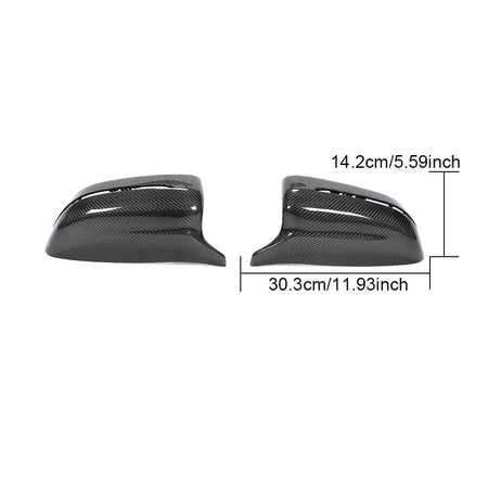 BMW 3 Series G20 G21 Sedan Wagon 2019-2021 Mirror Covers RHD Carbon Fiber-Ahacarbon