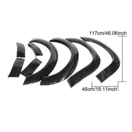 Dodge Challenger Coupe 2015-2019 Wheel Arch Trims Carbon Fiber-Ahacarbon