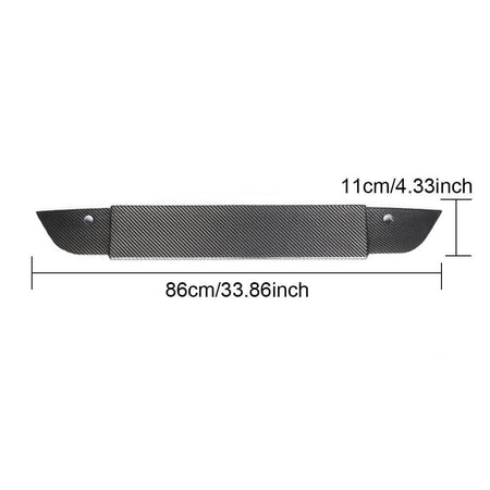 BMW 5 Series F90 M5 Pre-LCI 2018-2020 License Plate Frame Carbon Fiber-Ahacarbon