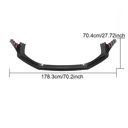 Porsche 911 991.2 Carrera 4 GTS 2-Door 2017 Front Bumper Lip Carbon Fiber-Ahacarbon