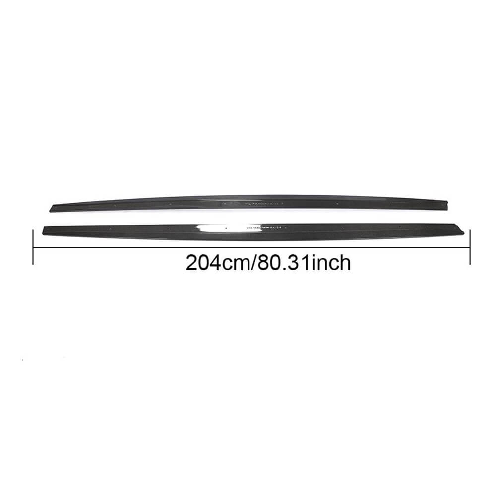 BMW F80 M3 Sedan 4-Door 2014-2019 Side Skirts Carbon Fiber-Ahacarbon