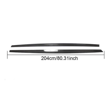 BMW F80 M3 Sedan 4-Door 2014-2019 Side Skirts Carbon Fiber-Ahacarbon