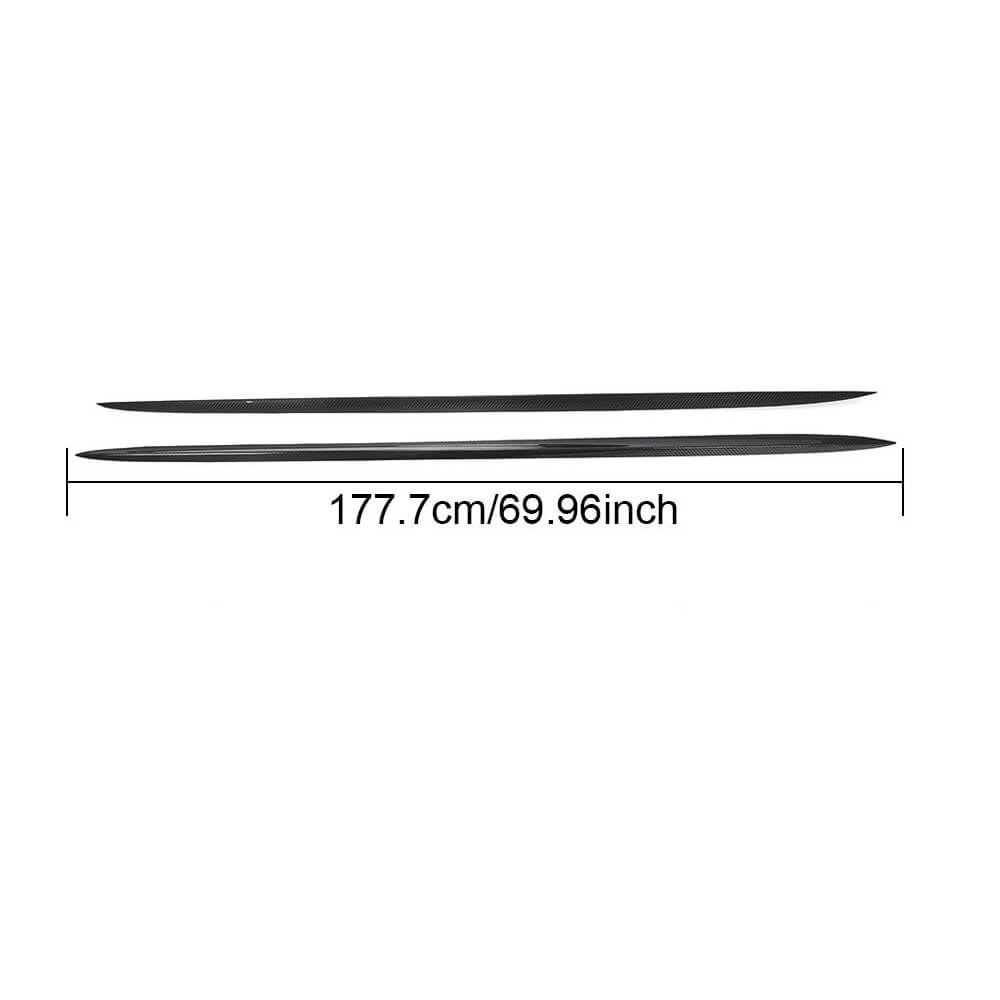 Mercedes Benz (W218) C218 CLS500 Sport CLS63 Sedan 2014-2018 Side Skirts Carbon Fiber-Ahacarbon