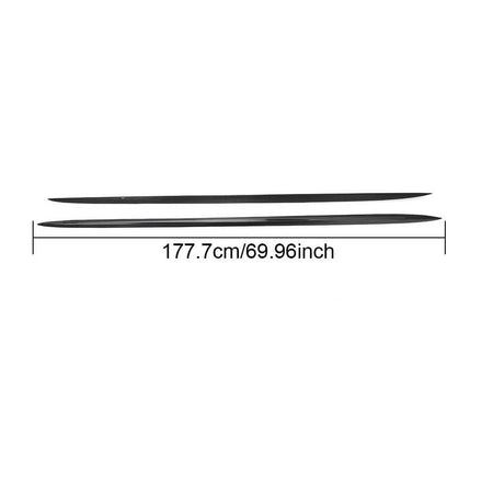 Mercedes Benz (W218) C218 CLS500 Sport CLS63 Sedan 2014-2018 Side Skirts Carbon Fiber-Ahacarbon