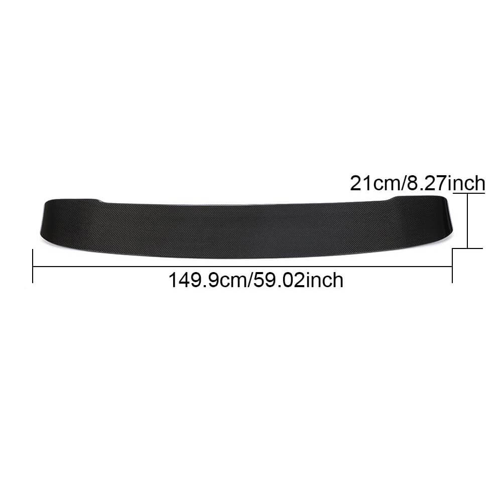 Volkswagen VW Multivan 2015-2020 Rear Roof Spoiler Carbon Fiber-Ahacarbon