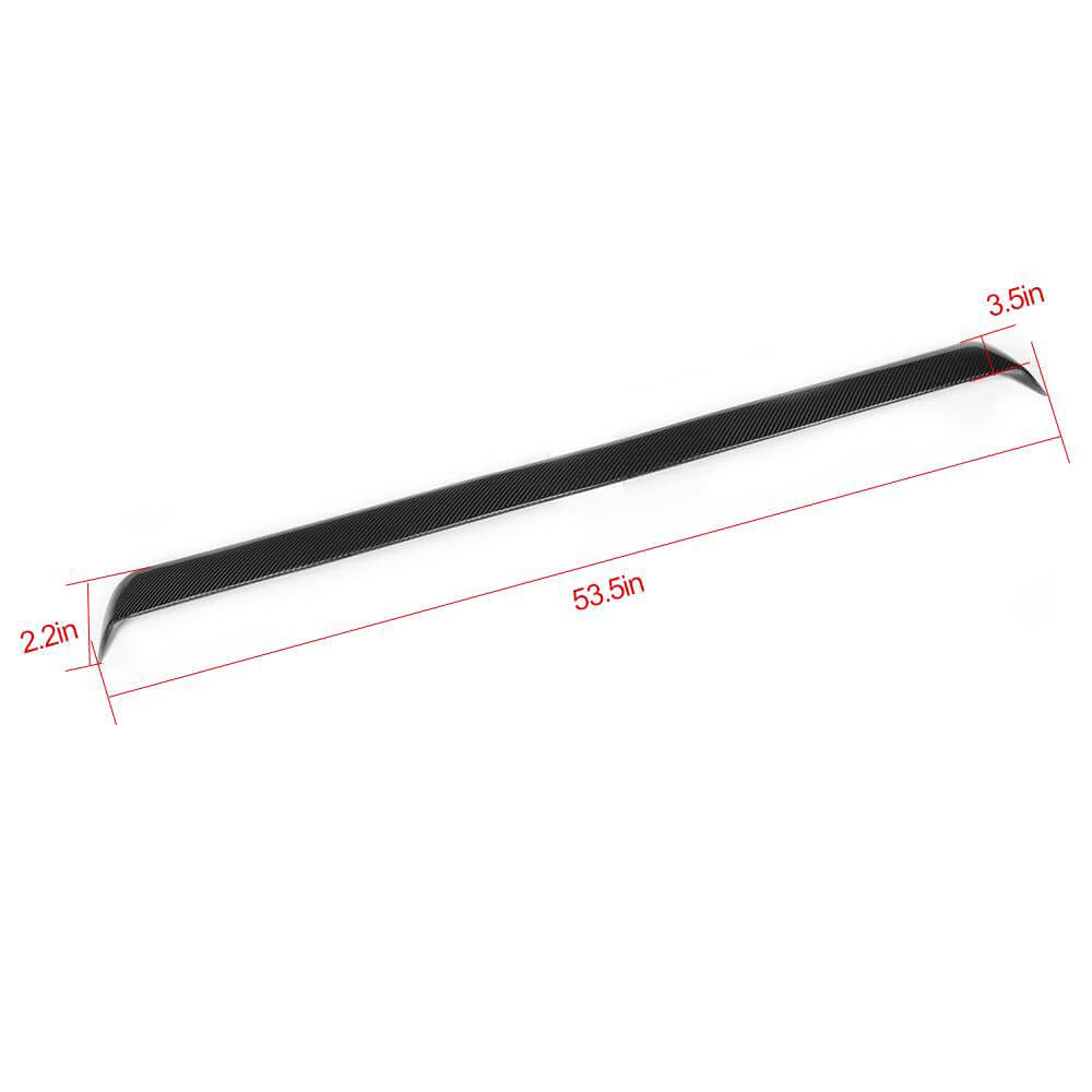 For Lexus GS F Sport GS350 GS450H 2013-2015 Carbon Fiber Rear Trunk Spoiler Boot Wing Lip-Ahacarbon