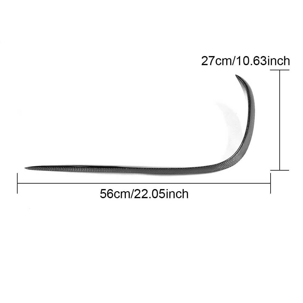 Mercedes Benz W213 Sport E43 AMG 2017-2019 Front Bumper Vents Carbon Fiber-Ahacarbon