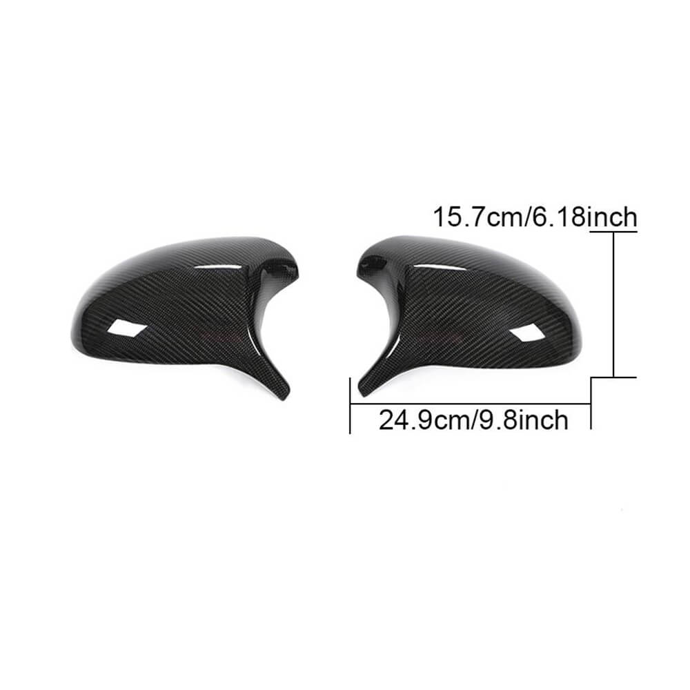 BMW 3 Series E92 E93 LCI 2010-2013 Mirror Covers Pair Carbon Fiber-Ahacarbon