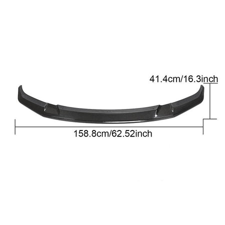 BMW 2 Series F87 M2 Competition M2C 2018-2020 Front Bumper Lip Carbon Fiber-Ahacarbon