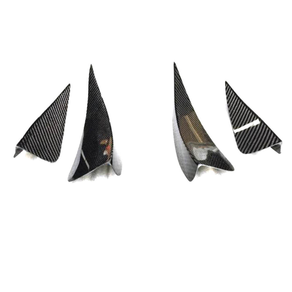 Audi S3 A3 8V Sline Sedan 2014-2016 Front Bumper Vents Carbon Fiber-Ahacarbon