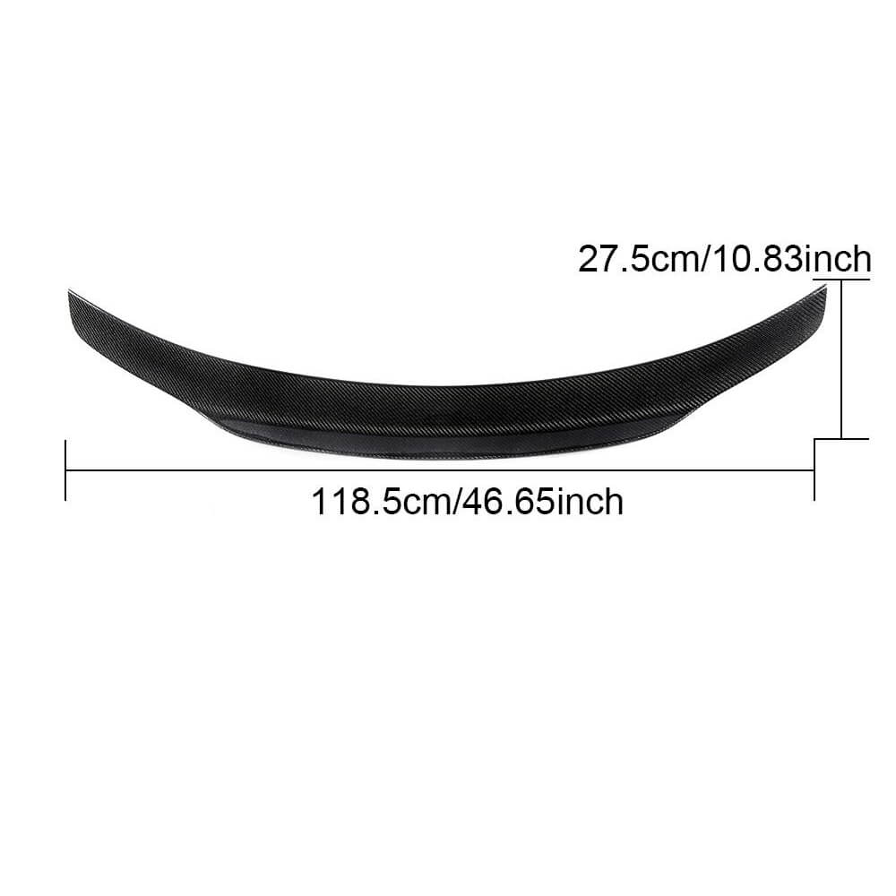 Mercedes Benz A Class (W177) V177 2019UP Rear Trunk Spoiler Carbon Fiber-Ahacarbon